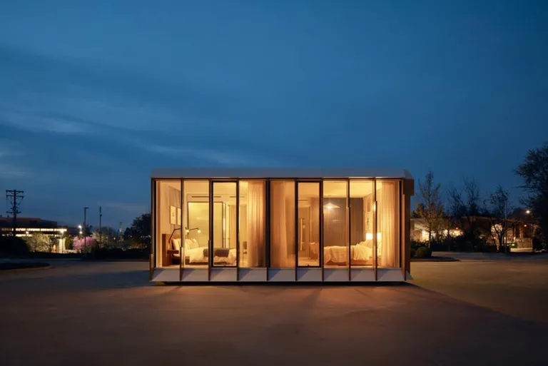 a new prefab initiative for modular design and building has been launches with a minimalist prototype by Danny Forster & Architecture