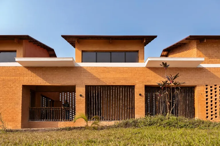 Earth brick barn house is Yinka Shonibare’s hub of creativity in Nigeria