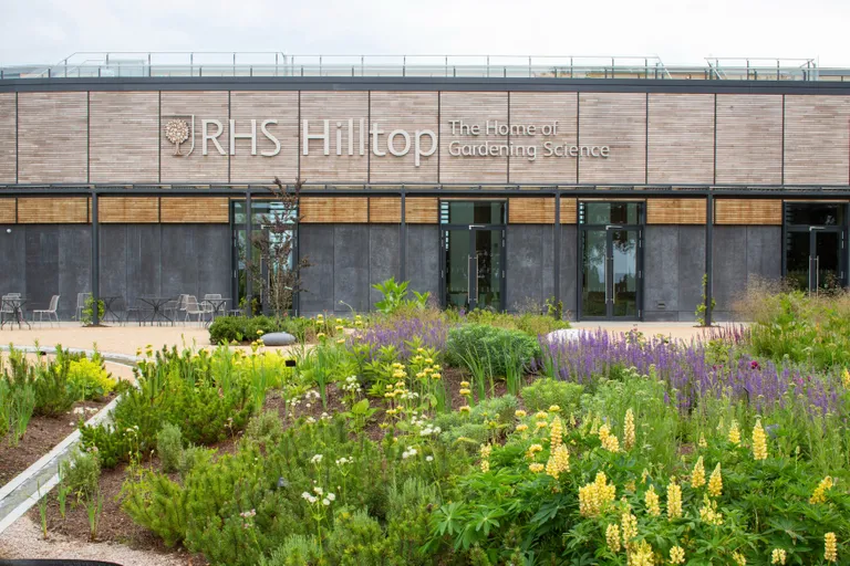 Royal Horticultural Society’s new building and green gardens