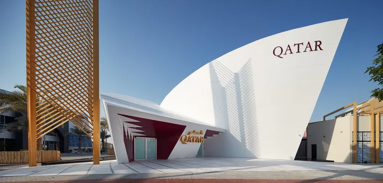 Qatar pavilion at Dubai expo