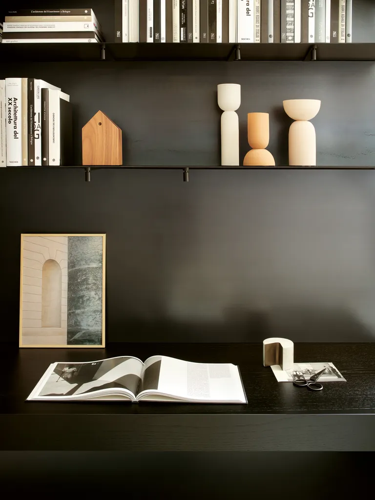 Bookcase design by Wolfgang Tolk for Porro