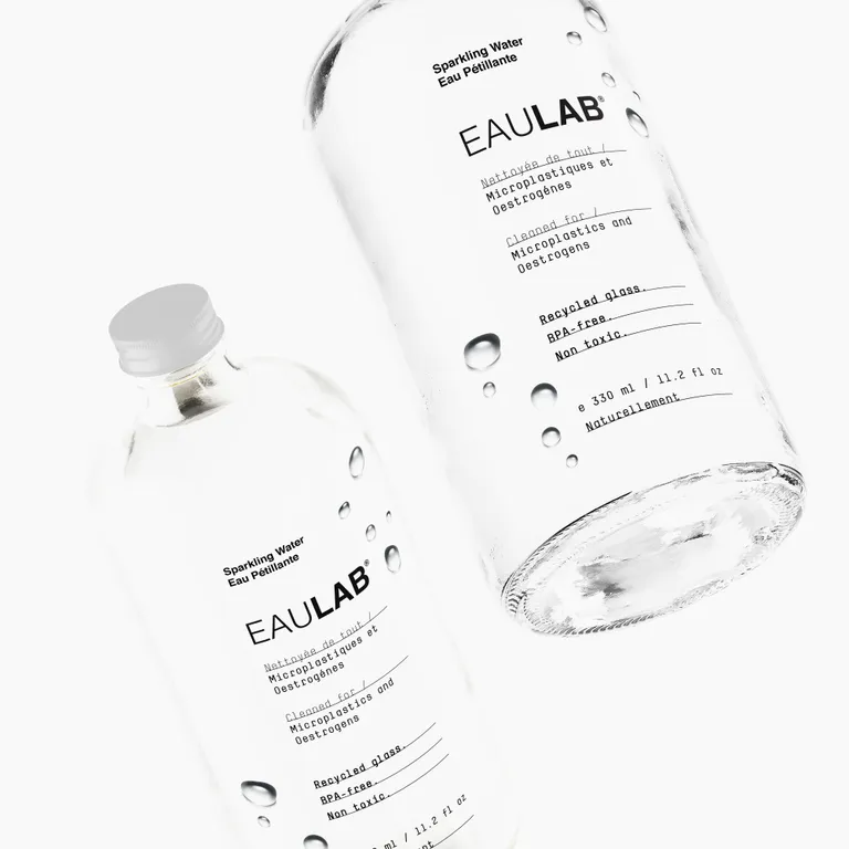 Eaulab sustainable water bottle design