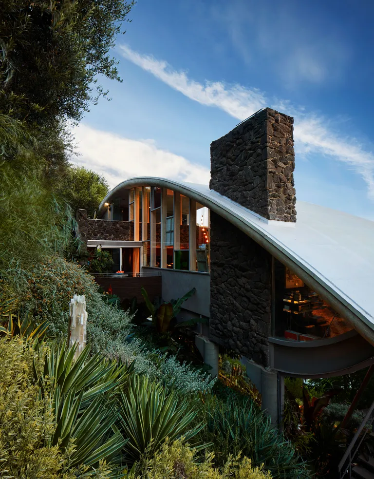Garcia House by John Lautner exterior 