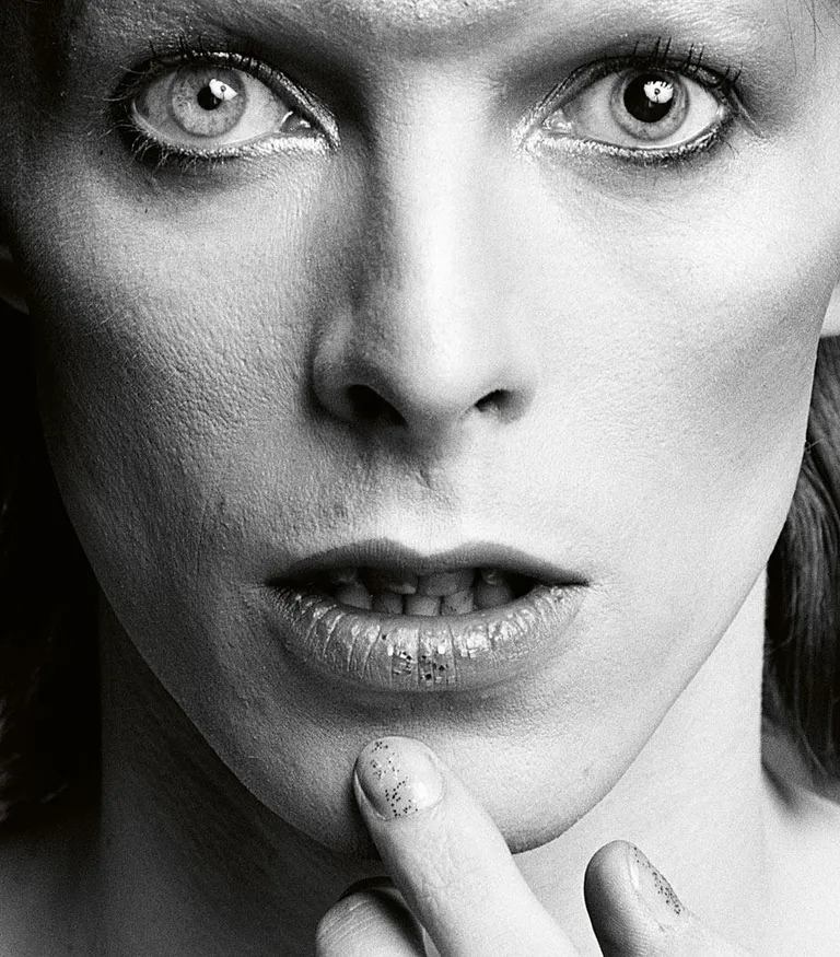 Portrait of David Bowie in New York, 1973 by Sukita Masayoshi