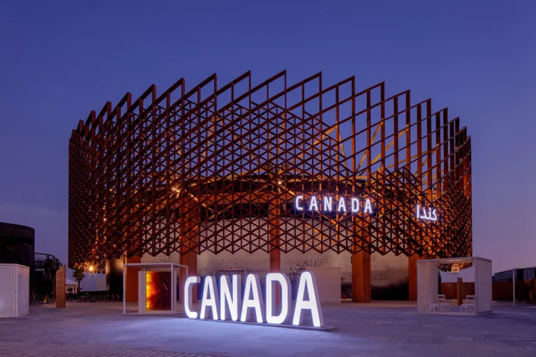 Canadian pavilion at Dubai expo